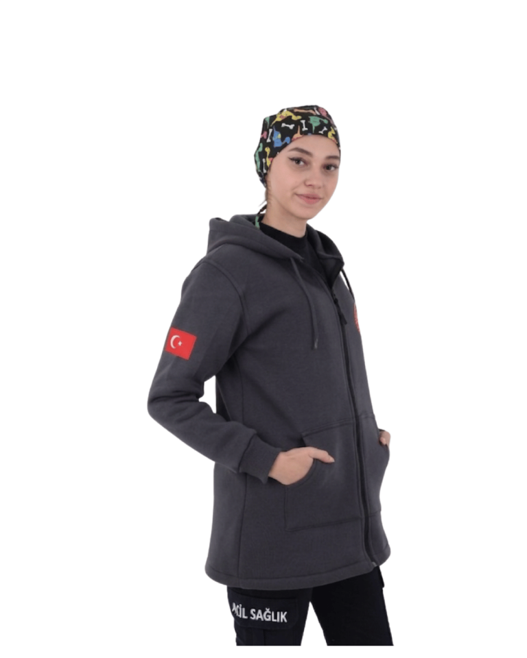 Fermuarlı Kapüşonlu 112 Tunik / Sweat