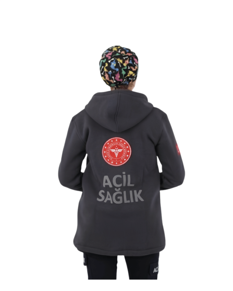 Fermuarlı Kapüşonlu 112 Tunik / Sweat