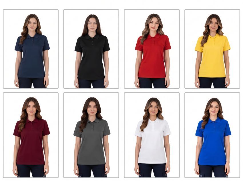 Premium Polo Yaka Tişört BASKISIZ